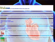 Tablet Screenshot of dissolve-artery-blockage.com